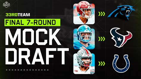 nfl mock draft 2024 all 7 rounds|nfl mock draft 2024 database.